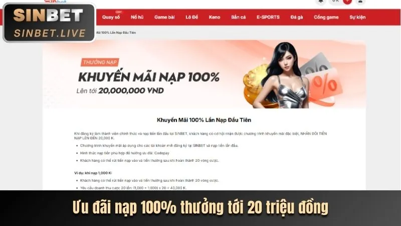 Thưởng Chào Mừng Thể Thao omo88 win